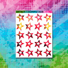 Load image into Gallery viewer, Girl Gang Star Sticker Sheet