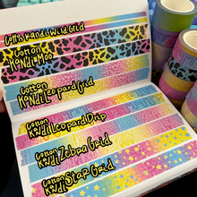 Load image into Gallery viewer, Cotton Kandi Wild Pattern Washi Tape 5/15mm
