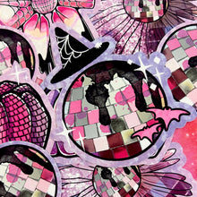 Load image into Gallery viewer, Purple Spooky Disco Die Cut Bundle