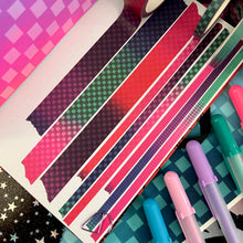 Load image into Gallery viewer, Love Zombie Checker/Grid Washi Tape 5/15mm