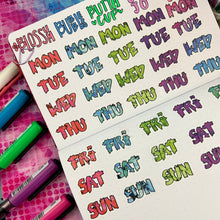 Load image into Gallery viewer, Girl Gang Zombie Days Overlap Washi *no codes*