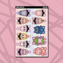 Load image into Gallery viewer, Large BooBoo Mixed Deco Sticker Sheets