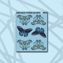 Load image into Gallery viewer, Mystic Moths + Butterflies Deco Sticker Sheets