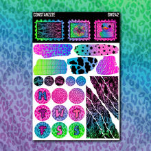 Load image into Gallery viewer, Neon Wild Journaling Kit