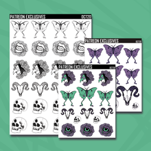 Load image into Gallery viewer, Plague Doctor 1.0 Deco Sticker Sheets