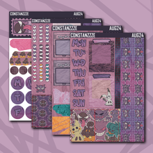 Load image into Gallery viewer, Purple Poke Journaling Kit