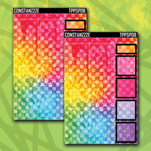 Load image into Gallery viewer, Rainbow Glitter Checker Pattern Deco Boxes (choose your size)