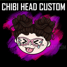 Load image into Gallery viewer, Digital Chibi Head Custom *no codes*