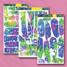 Load image into Gallery viewer, Bright Winter Themed Layering Sheets