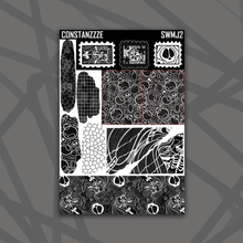 Load image into Gallery viewer, Skull Witch Chibi Mermaid Journaling Kit