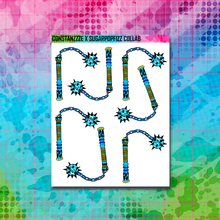 Load image into Gallery viewer, Girl Gang Flail Sticker Sheet