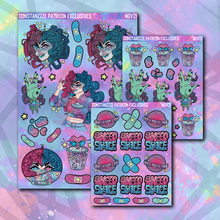 Load image into Gallery viewer, Space Kandi Deco Sticker Sheets