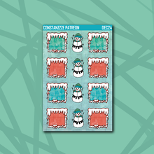Load image into Gallery viewer, Spooky Winter Deco+ Sticker Sheets