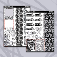 Load image into Gallery viewer, White Moths + Butterflies Journaling Kit