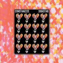 Load image into Gallery viewer, 318 Chibi Stabby Sticker Sheet