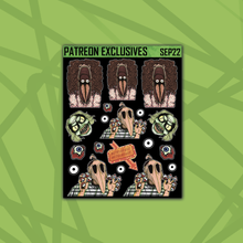 Load image into Gallery viewer, Blackout Beetle 🧃 Deco Sticker Sheets