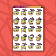 Load image into Gallery viewer, Spooky Summer Drink Sticker Sheets