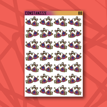 Load image into Gallery viewer, Spooky Summer Boo Bikini Sticker Sheets