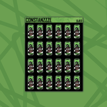 Load image into Gallery viewer, Blackout Beetle 🧃 Energy Drink Sticker Sheet