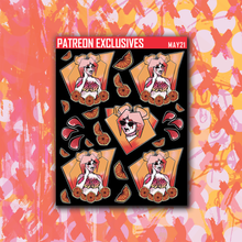 Load image into Gallery viewer, Blackout 318 Blood Oranges Mixed Deco Sticker Sheets