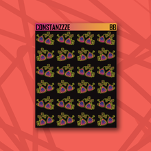 Load image into Gallery viewer, Blackout Spooky Summer Boo Bikini Sticker Sheets