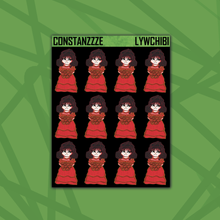 Load image into Gallery viewer, Lydia Chibi Sticker Sheet