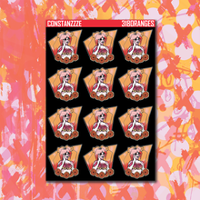 Load image into Gallery viewer, Blackout 318 With Oranges Sticker Sheets