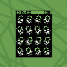 Load image into Gallery viewer, Beetle Sticker Sheet