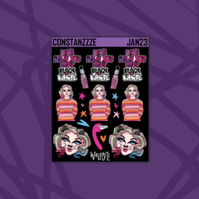 Load image into Gallery viewer, Blackout Wednesday Deco Sticker Sheets