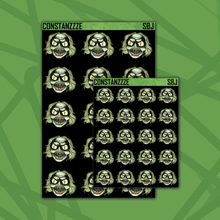 Load image into Gallery viewer, Blackout Scary Beetle 🧃 Sticker Sheet