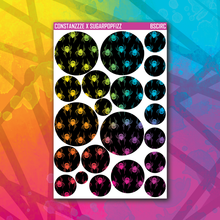 Load image into Gallery viewer, Halloween Nugget Circle Sticker Sheet