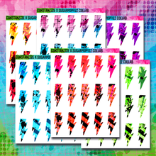 Load image into Gallery viewer, Girl Gang Lightning Bolt Sticker Sheet
