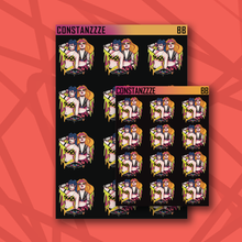 Load image into Gallery viewer, Blackout Spooky Summer Boo Bitches Sticker Sheets