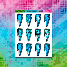 Load image into Gallery viewer, Girl Gang 3D Bolt Sticker Sheet