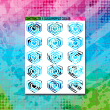 Load image into Gallery viewer, Girl Gang Hearts Sticker Sheet