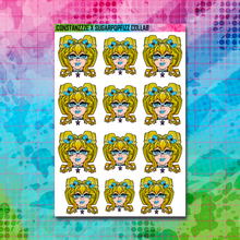Load image into Gallery viewer, Girl Gang Bubbles Head Sticker Sheet