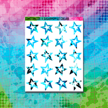 Load image into Gallery viewer, Girl Gang Star Sticker Sheet