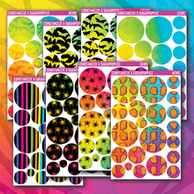 Load image into Gallery viewer, Halloween Nugget Circle Sticker Sheet