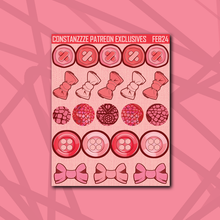 Load image into Gallery viewer, Dollies and Doilies Deco Box+ Sticker Sheets