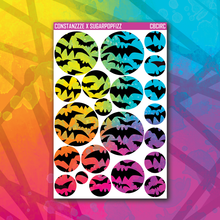 Load image into Gallery viewer, Halloween Nugget Circle Sticker Sheet