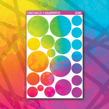 Load image into Gallery viewer, Halloween Nugget Circle Sticker Sheet