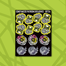 Load image into Gallery viewer, Colorful Inktober Deco+ Sticker Sheets