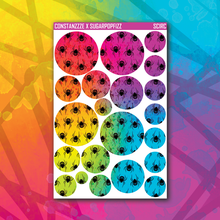 Load image into Gallery viewer, Halloween Nugget Circle Sticker Sheet