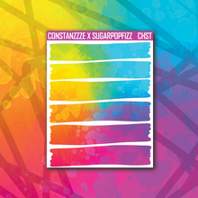 Load image into Gallery viewer, Halloween Nugget Strippies Sticker Sheet