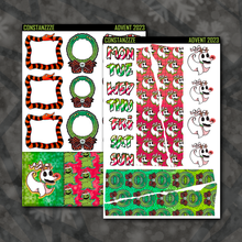 Load image into Gallery viewer, NBC 2023 Advent Day 12 Sticker Sheets