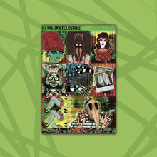 Load image into Gallery viewer, Blackout Beetle 🧃 Deco Box, Header, and Strips Sticker Sheets