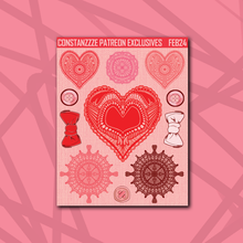 Load image into Gallery viewer, Dollies and Doilies Deco Sticker Sheets