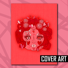 Load image into Gallery viewer, Weird Dollie Red Background Disc Album