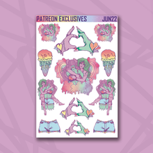 Load image into Gallery viewer, Drippy Love Deco Sticker Sheets