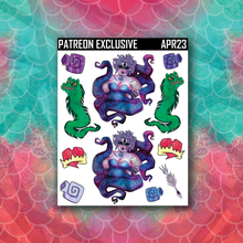 Load image into Gallery viewer, Mermaid Oracle Deco Sticker Sheets